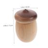 FUNOMOCYA Toothpick Holder Box Wooden Acorn Shaped for Home Dining Tables view 4