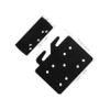 PRETYZOOM 1set Bed Rail Hardware Mounting Hooks Iron Fasteners for Bed Frame Connectors Easy Installation Headboard Attachment Kit Replacement Accessories view 2