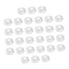 TEHAUX 2000pcs Clear White Acrylic Pointed Bottom Fake Diamonds for Elegant Vase Fillers Wedding Party Decorations Table Centerpieces Nail Art and Home Crafts Multifunctional Decorative view 1