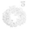 TEHAUX 2000pcs Clear White Acrylic Pointed Bottom Fake Diamonds for Elegant Vase Fillers Wedding Party Decorations Table Centerpieces Nail Art and Home Crafts Multifunctional Decorative view 2