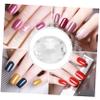 TEHAUX 2000pcs Clear White Acrylic Pointed Bottom Fake Diamonds for Elegant Vase Fillers Wedding Party Decorations Table Centerpieces Nail Art and Home Crafts Multifunctional Decorative view 3