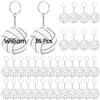 byepica 36 Pcs Volleyball Keychains, Double-Sided Acrylic Designs, Fun Sports Party Favors, Volleyball Team Gifts, Small School Rewards, Ideal For Party Bags view 1