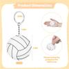 byepica 36 Pcs Volleyball Keychains, Double-Sided Acrylic Designs, Fun Sports Party Favors, Volleyball Team Gifts, Small School Rewards, Ideal For Party Bags view 4