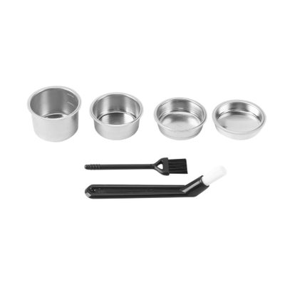 51mm Filter Basket 1/2/4 Cup For Espresso Bottomless Portafilter, Compatible With 51mm Coffee Machines