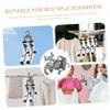 ABOOFAN 10pcs Shoes Hanger Clips Space-Saving Drying Rack for Boy Girl Shoes and Socks for Home Use Prevents Deformation and Ensures Quick Drying view 4