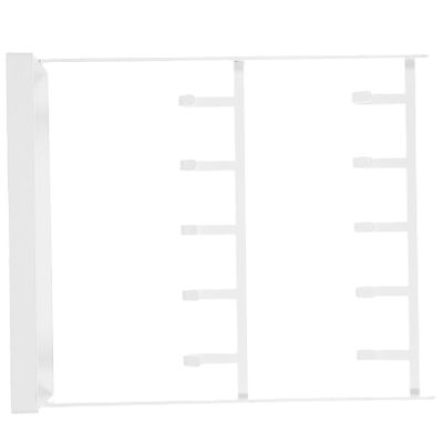 LRXIYODE 2 Tier Jewelry Hanger with Hanging Hooks for Desk Storage Rack
