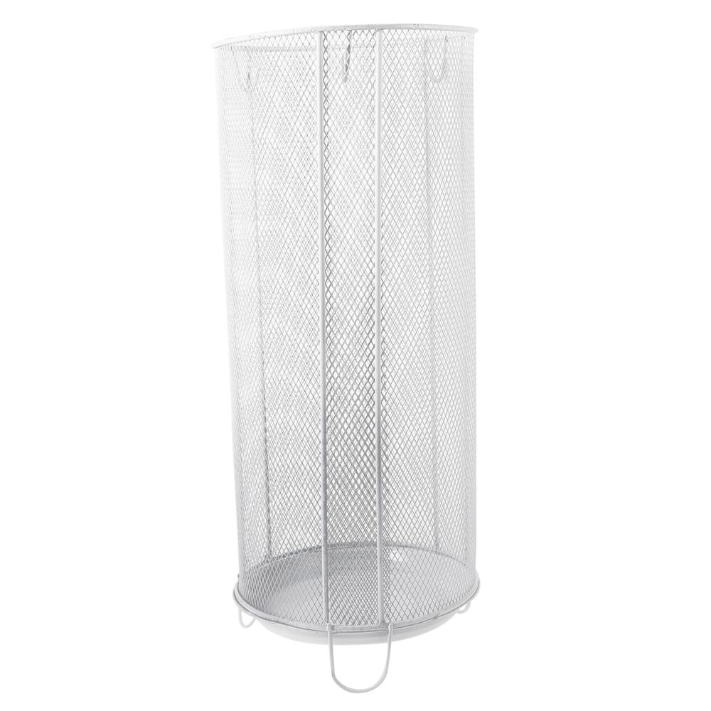 Levemolo Capacity Umbrella Rack Stand Entryway Umbrella Drain Rack Iron Art Storage Bucket