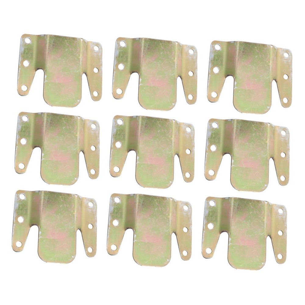 Alipis 20pcs Sofa Connector Bracket Furniture Connector Sofa Interlock Bracket Sectional