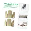 Alipis 20pcs Sofa Connector Bracket Furniture Connector Sofa Interlock Bracket Sectional view 3