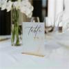 DJJSDMY Table Numbers Frosted Gold Table Numbers - Wedding Decoration- Wedding Signage(Table 1-10) view 3