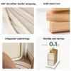 Gilubfckin Modern Nightstand, Simplicity Side Table, Small Bedside Table, Bedside Cabinet, Leather Nightstand, 2 Drawer Nightstand for Small Spaces in Bedroom, Living Room, Office, Study view 4