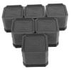 6 Piece Anti Slip Noise Reduction Plastic Furniture Pads for Tables view 1
