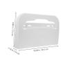 Veemoon Elegant Plastic Toilet Seat Cover Dispenser Sturdy Paper Holder for Bathroom Use view 2