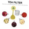 OFFSCH Creative Silicone Tea Strainer Reusable Tea Leaf Filter Easy to Use and Clean for Home Office view 3