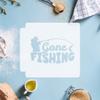 Stencil Gone Fishing 783-I543 Stencil (15 inch) view 2