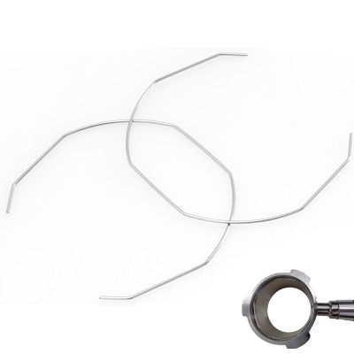 2 Pcs Portafilter Basket Spring Compatible with La Marzocco Portafilter Basket Wire L113 Portafilter Clip Replacement for Securing Insert Basket Expresso Machine Parts Accessories (58mm)