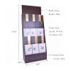 CFGH6FDF Magazine Holder Floor Standing Newspaper Racks Information Display Racks Wooden Periodicals Racks Data Racks Magazine Racks to Hold Magazines, Records, Newspapers Literature Display Stand view 2