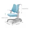 Office Computer Office Desk Chair - Kids Office Chair, Height Adjustable Chair, Ergonomic Chair, Kids Office Chair, Kids Computer Chair, Suitable for Families, Schools and Offices(Red) view 2