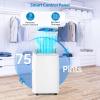 14000Btu Portable Air Conditioner Cools up to 750 Sq.Ft, 3-in-1 Quiet Portable AC Unit with Remote Control & Installation Kits for Large Room, 3 Speed, Auto Swing, 24H Timer view 4
