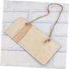 Angoily 5pcs Mini Blackboard Writing Board Mini Chalkboard for Decor Black Dry Erase Board for Messages view 3