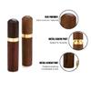 XQIGI Portable Custom Wood Toothpick Holder Mini Pocket Tooth Pick Case Waterproof Handmade Box for Storage Needle Cotton Swab Pill Toothpick Bead Ear Pick and Small Object (Custom) view 3