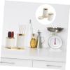 CATIEBYE 1set Creative Ceramic Utensil Holders Multipurpose Chopstick Organizers Drain Design for Home Restaurants Hotels Attractive Double Holder Keeps Tableware Dry view 4