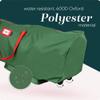 QUQUQ Artificial Xmas Tree Bag Christmas Tree Storage Bag Zipper Bag Comes with Handles and Wheels for Easy Transport Christmas Tree Organizer(Green) view 3