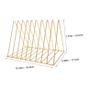 COHEALI Metal Desktop Magazine Rack Organizer Space-Saving Iron Bookshelf for Office Use Holds Magazines Files Stationery Multi-Purpose Storage for Desk Organization view 3