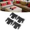 YUEYASHUX Sofa Interlocking Universal Iron Sectional Couch Bracket Thick Metal for Home Use view 3
