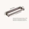 CFGH6FDF Kitchen Paper Roll Holder Kitchen Paper Roll Holder Wall Mounted Paper Towel Holder Under Cabinet for Kitchen Organization and Storage Kitchen Roll Holder(Large) view 2