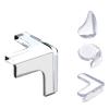 Wen ST 16pcs Baby Silicone Protector Table Corner Edge Protection Cover Children Anticollision Corner Protector(L Shape-32pcs) view 2
