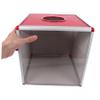 MAGICLULU Red Raffle Prize Box for Party Games Voting Box Organizer for Raffle Tickets view 3