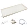Air Conditioner Drip Pan with Hose One-Piece Stamping Excellent PP5 Material with 4m Drain Universal Window Air Conditioner Drain Kit(31.8"x12.9") view 1