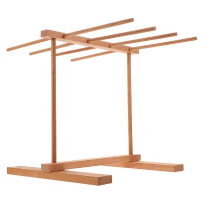 Abaodam Herb Drying Rack Beech Wood Hanging Flower Drying Rack Capacity for Home Outdoor Use
