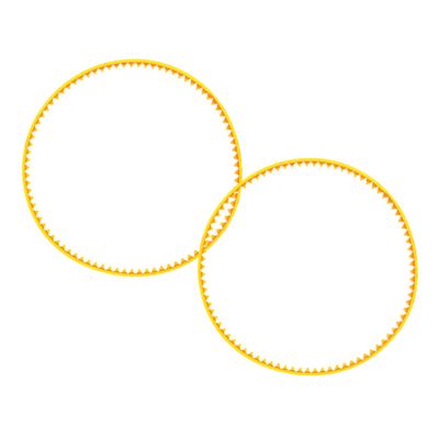 HEALLILY 2pcs Candy Maker Belts Cotton Candy Maker Replacement Belts Lightweight Portable for Home Use