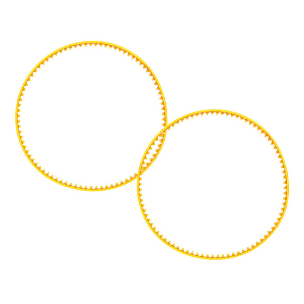 HEALLILY 2pcs Candy Maker Belts Cotton Candy Maker Replacement Belts Lightweight Portable for Home Use