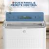 14,000 BTU Portable Air Conditioner, 3-In-1 Room Air Conditioner With Dehumidifier & Fan, Quiet Opration Portable AC Units for Rooms, LED Display, Remote, Cooling Up to 750 Sq. Ft, White Top view 4
