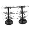 GOOHOCHY 2pcs Rotating Keychain Hanger Stand Jewelry Display Holder for Necklace Earring Ring Compact Desktop Organizer Stand view 1