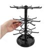 GOOHOCHY 2pcs Rotating Keychain Hanger Stand Jewelry Display Holder for Necklace Earring Ring Compact Desktop Organizer Stand view 4