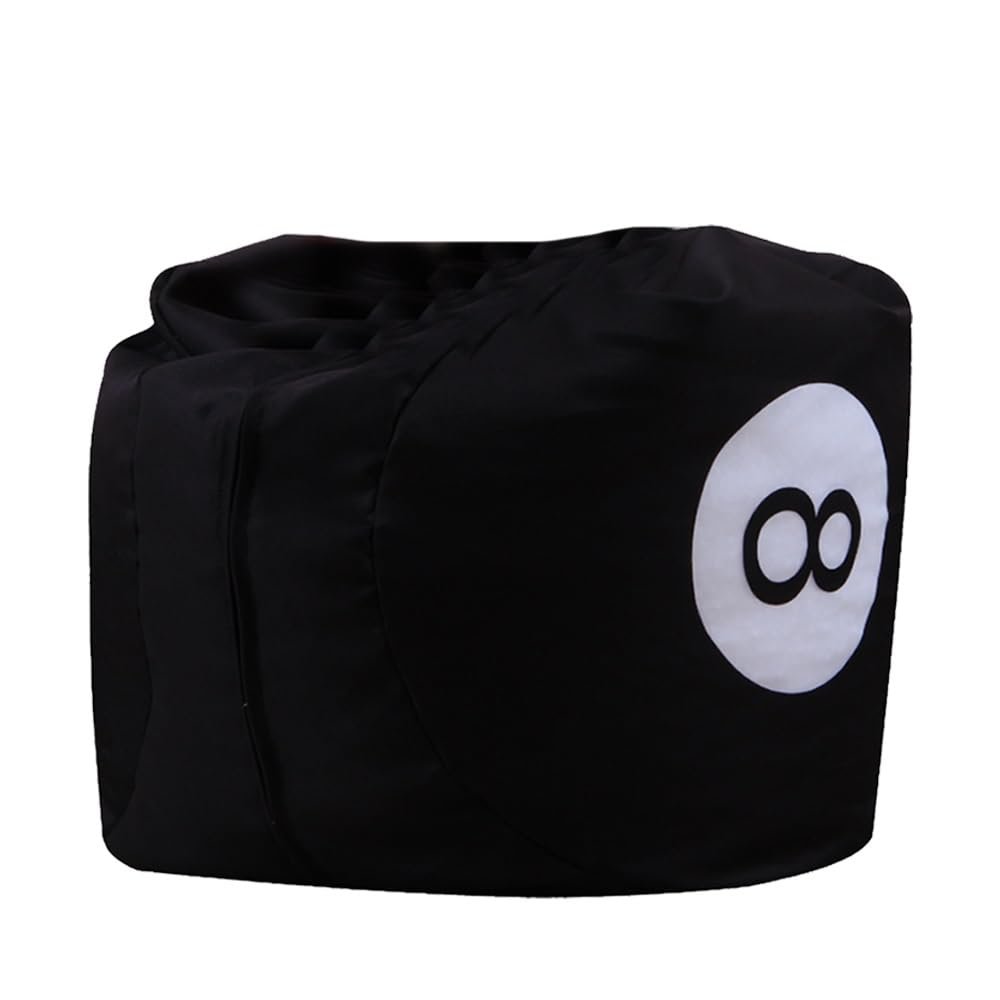Stuffed Animal Storage Bean Bag Chair Cover For Kids Soccer Zipper Beanbag Chair Cover For Organizing Toddler And Kids' Rooms Plush Toys Sports Ball Bean Bag Chair Portable Box Container Home(Billiard