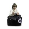 Stuffed Animal Storage Bean Bag Chair Cover For Kids Soccer Zipper Beanbag Chair Cover For Organizing Toddler And Kids' Rooms Plush Toys Sports Ball Bean Bag Chair Portable Box Container Home(Billiard view 2