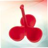 PRETYZOOM Silicone Egg Holder Set 3 Pcs Egg Boiling Cooker Rack Odorless and Easy to Use for Stovetop Microwave Freezer view 2