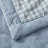 ARE RUG Cooling Duvet for Summer Softness Comfort Lightweight Machine Washable Throws Blanket Modern Air Condition Cotton Quilt Single Size Coverless Duvet Keep Breathable (Blue D,100x150CM) view 4