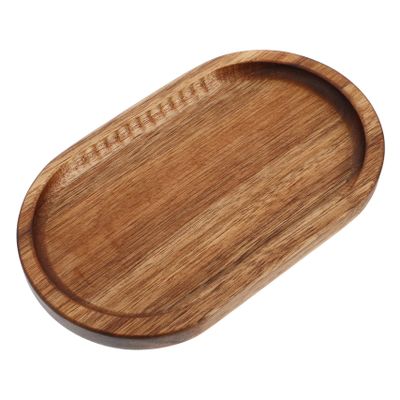 IMIKEYA Wooden Riser Stand for Entryway Decor Multifunctional Decorative Tray for Kitchen Countertop Bathroom Organization Stylish Aromatherapy Holder for Keys and Items