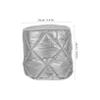 FELTECHELECTR Insulated Grocery Cooler Bag Thermal Food Transport Cover for Camping Takeout Outdoor Use Keeps Food Hot Cold Versatile Insulated Tote Silver view 2