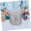 FELTECHELECTR Insulated Grocery Cooler Bag Thermal Food Transport Cover for Camping Takeout Outdoor Use Keeps Food Hot Cold Versatile Insulated Tote Silver view 4