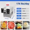 80/125/170KG/Day Snow Ice Machine, Snowflake Ice Maker, Korean Shaved Ice Machine, Snow Ice Maker, Snowflake Ice Shaver with Touch Panel for Restaurant,176 lbs/Day view 3