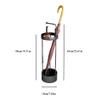Metal umbrella stand,Umbrella Storage Rack at the Entrance,Hotel lobby commercial umbrella storage rack umbrella tube,Gold Umbrella Stand,Modern Metal Umbrella Holder,Perfect for Home & Office Use(Gol view 2