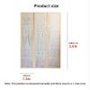 3 Panels Foldable Room Dividers Bohemian Hand-Woven Solid Wood Screen Photo Decorative Screen Freestanding Folding Privacy Screens for Home Office,Living Room view 2