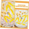 UTHCLO 10pcs Silicone Dehydrator Sheets Round Fruit Jerky Dryer Mats Drying Rack Kitchen Food Dehydrator Accessories view 3